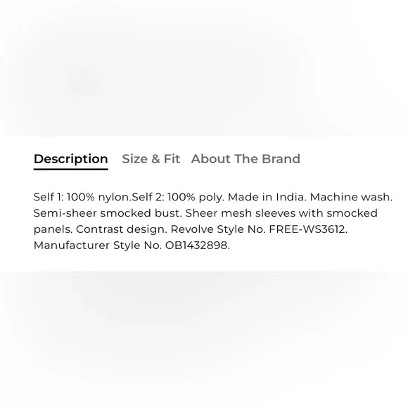 Free People Nothing Sweeter Sheer Top - Picture 5 of 11